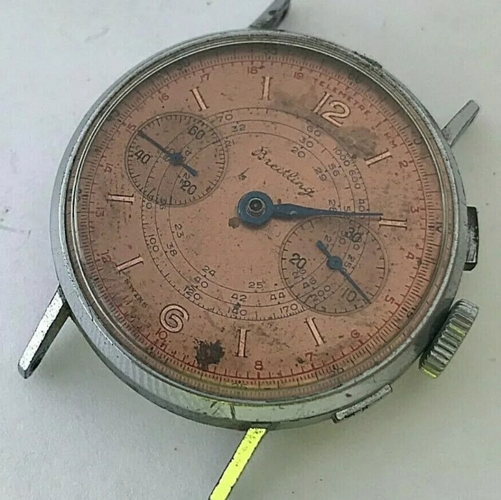 [SOLD] Vintage 17 jewel Breitling chronograph